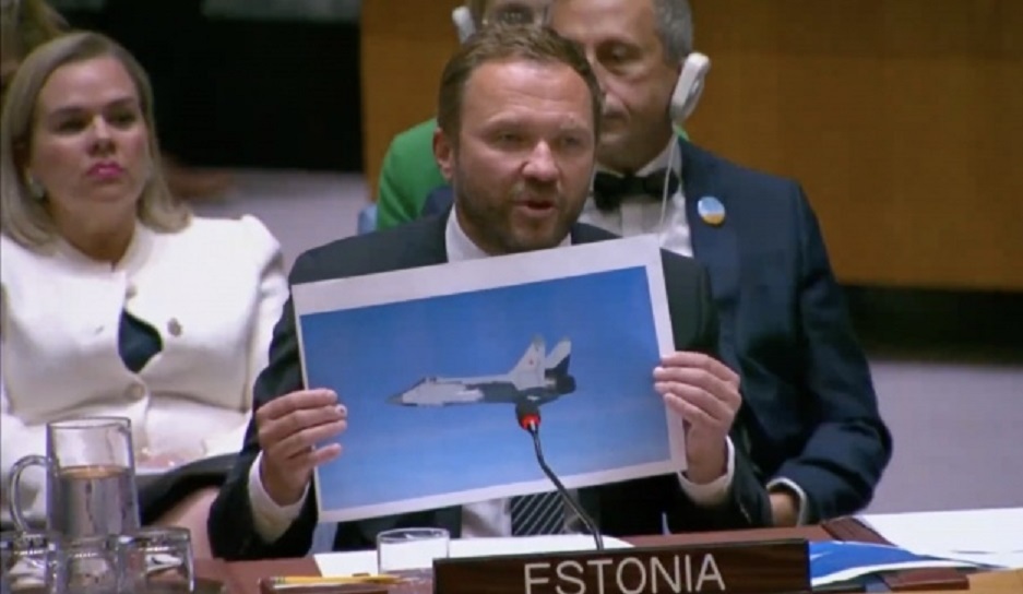 Новини світу - Естонія в ООН показала, як збрехали росіяни