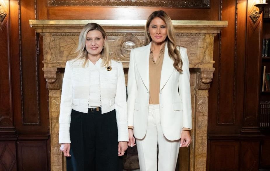 Новини України - Олена Зеленська обговорила з першою леді США захист дітей