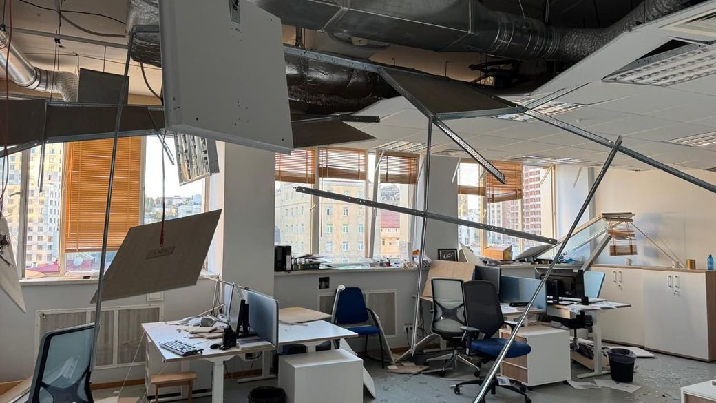 Новини Києва - Під час масованого обстрілу Києва пошкоджено представництво ЄС