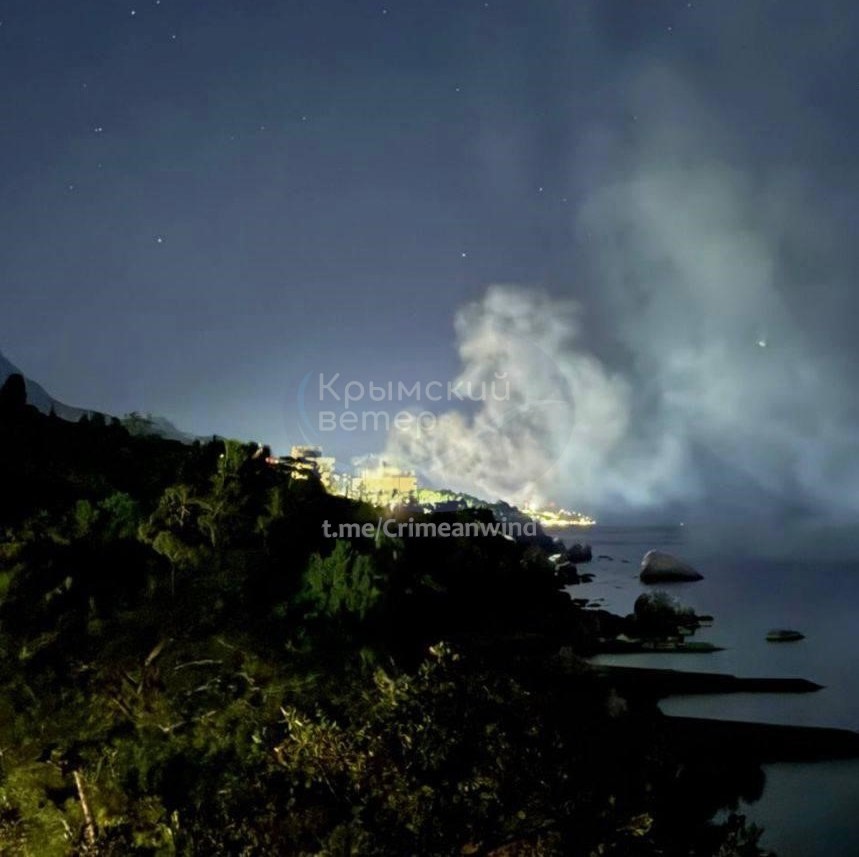 У Криму вибухи, атаковано санаторій Форос – ЗМІ