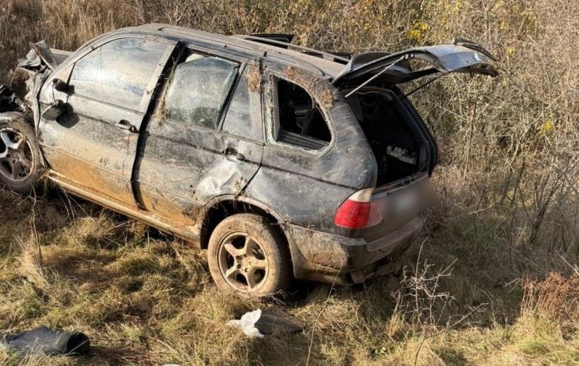 Новини України - На Одещині перекинувся автомобіль з ухилянтами