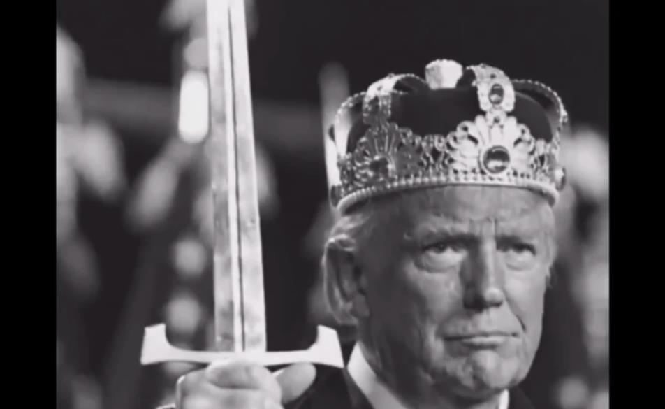 Новини світу - На тлі протестів у США Венс опублікував відео з Трампом в образі короля