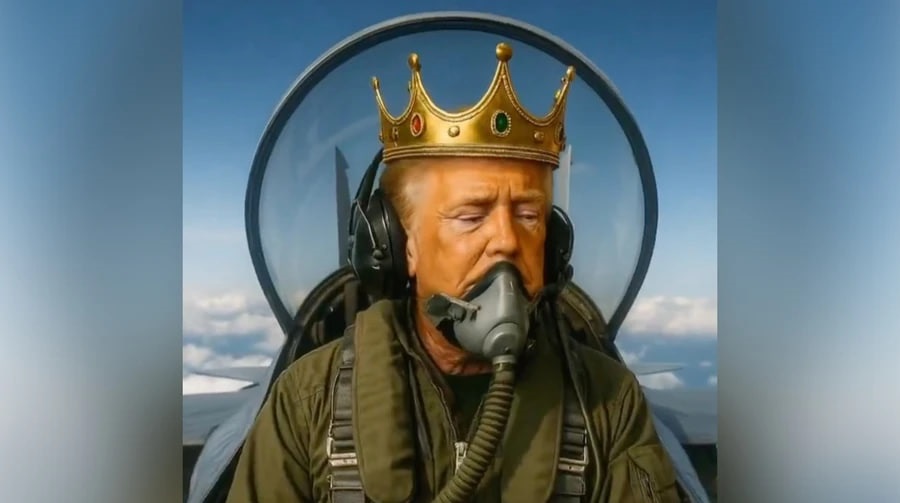 Новини світу - Нове відео Трампа: "король" атакує фекаліями протестувальників з літака