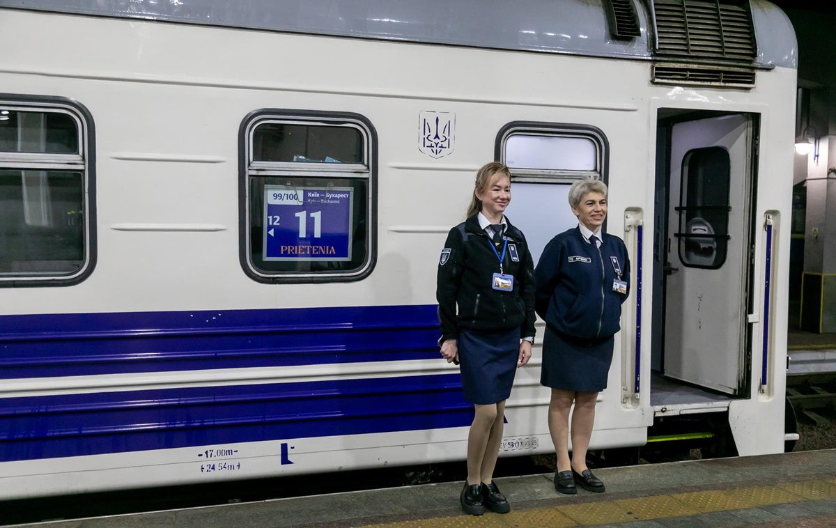 Новини України - Поїзд Київ-Бухарест вирушив у перший рейс