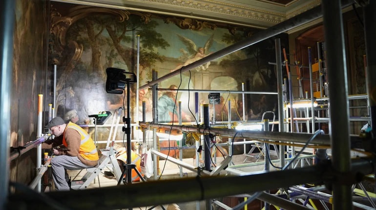 Новини культури - У Лондоні відкрили приховані фрески Вільяма Хогарта