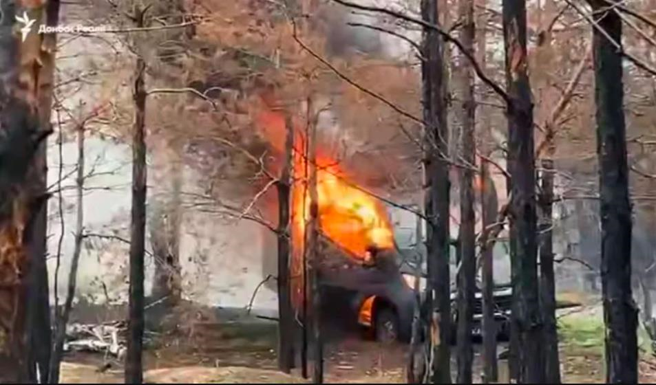 Новини України - FPV-дрон росіян уразив евакуаційне авто під Лиманом: постраждав американець