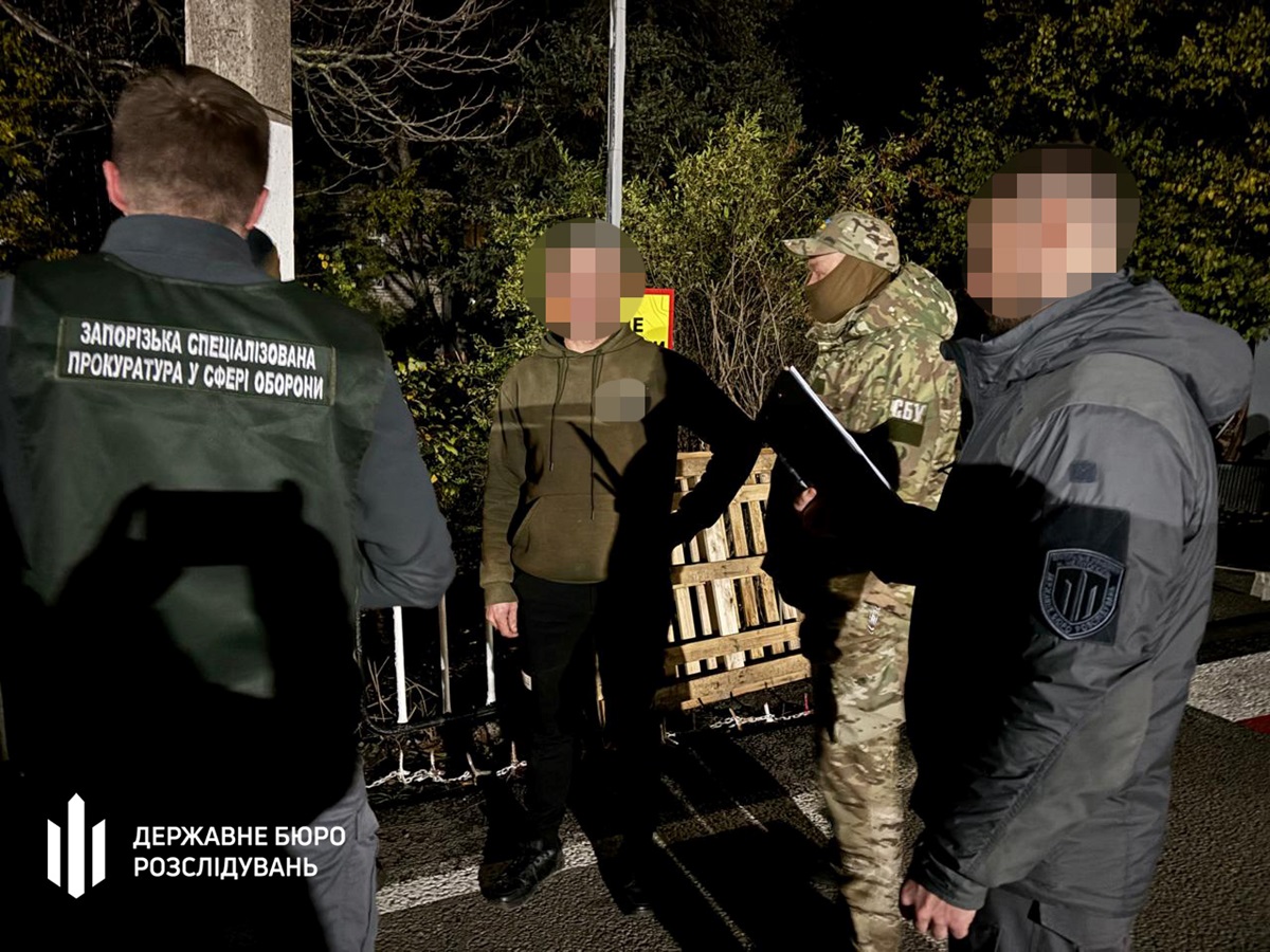 На Запоріжжі викрили дезертира, який переправляв військових за кордон