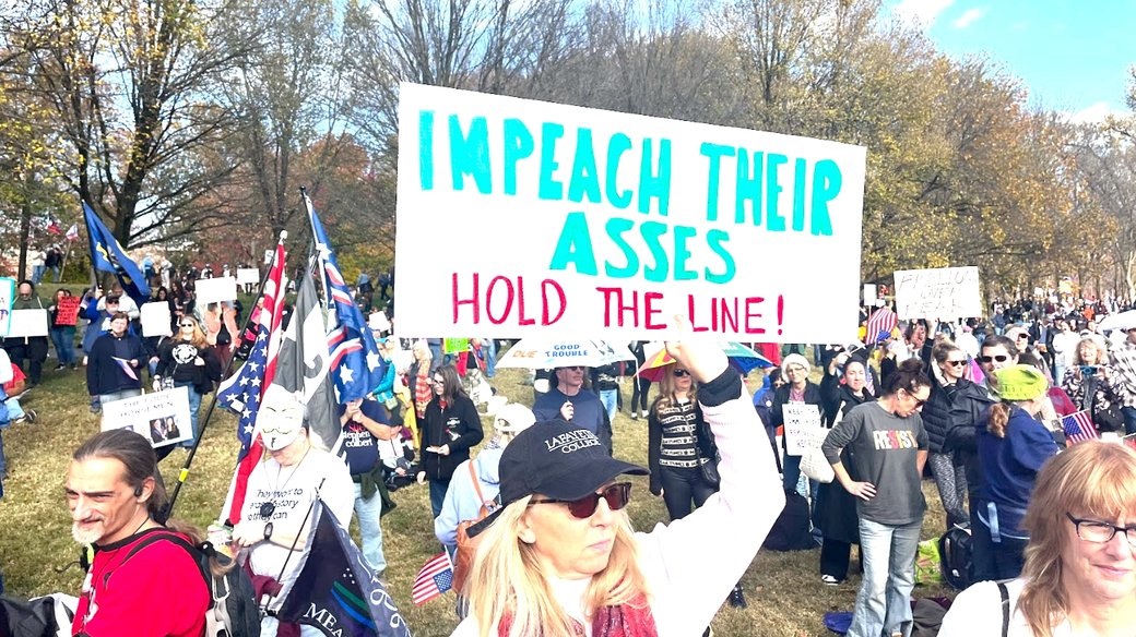 У Вашингтоні протестували проти політики Трампа, зокрема щодо України