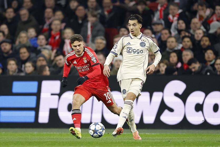 Українці Бенфіки отримали оцінки за матч з Аяксом