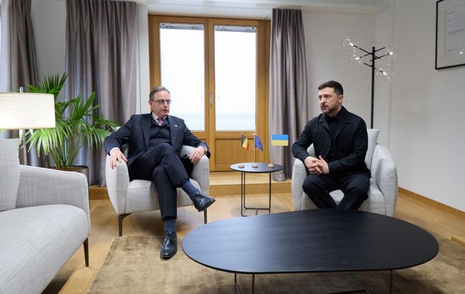 Зеленський обговорив з прем’єром Бельгії заморожені активи РФ