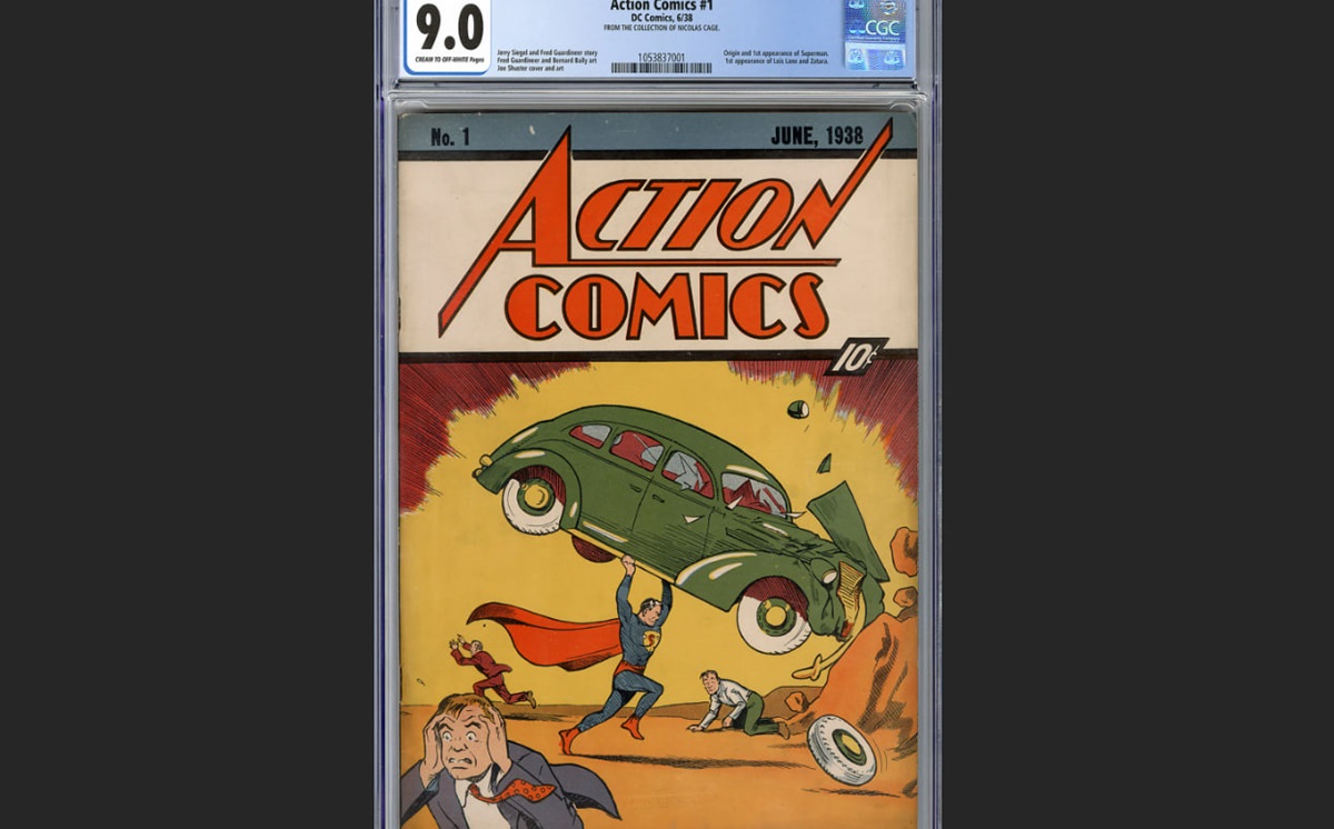 Комікс про першу появу Супермена продали за рекордні $15 мільйонів