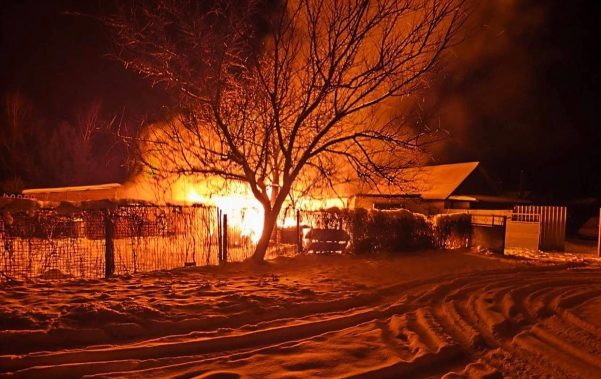 У Запоріжжі сталася пожежа внаслідок удару БПЛА