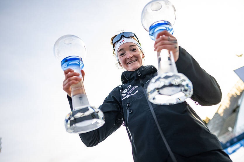 Малий кришталевий глобус узяла Лу Жанмонно, Дмитренко найвище в заліку