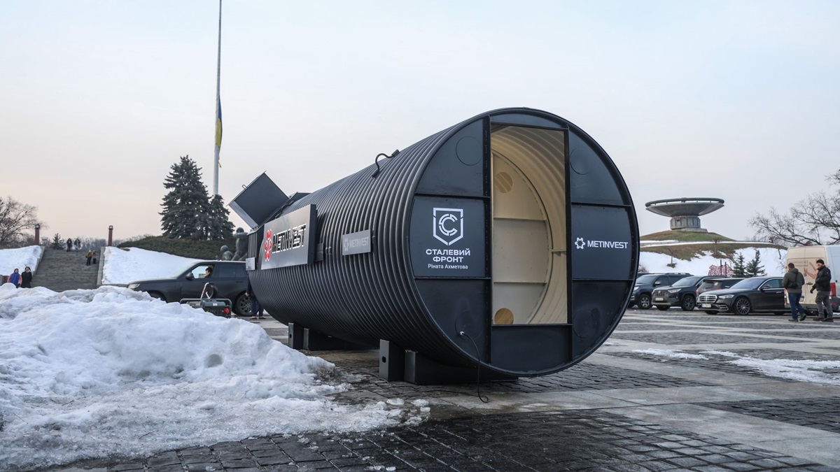 Метінвест почав постачати укриття-криївки для портів та ТЕЦ