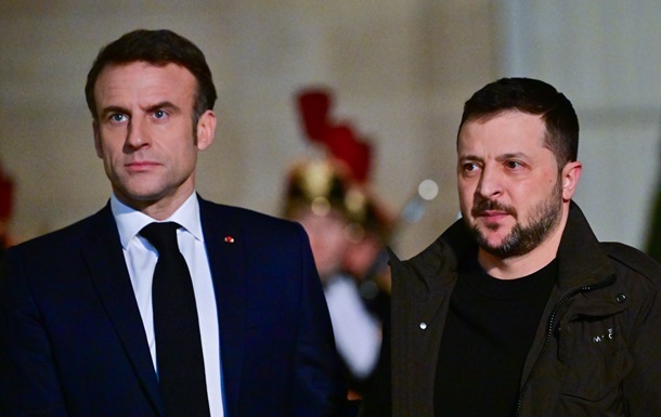 Зеленський завтра зустрінеться з Макроном в Парижі